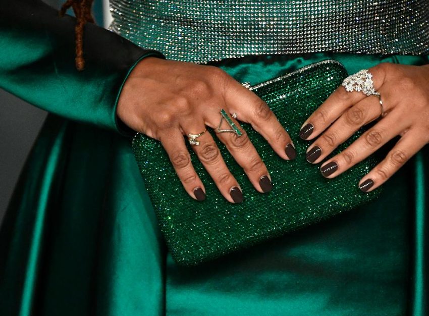 Nail Ideas to Complete Your 2023 Green Dress Look